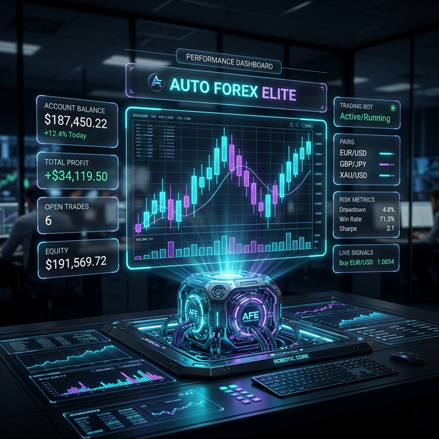 FFBOT Elite Pro - Robot de trading con IA para Forex y Oro XAUUSD en MT4